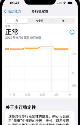 河津iPhone手机维修如何在iPhone开启'步行稳定性通知'