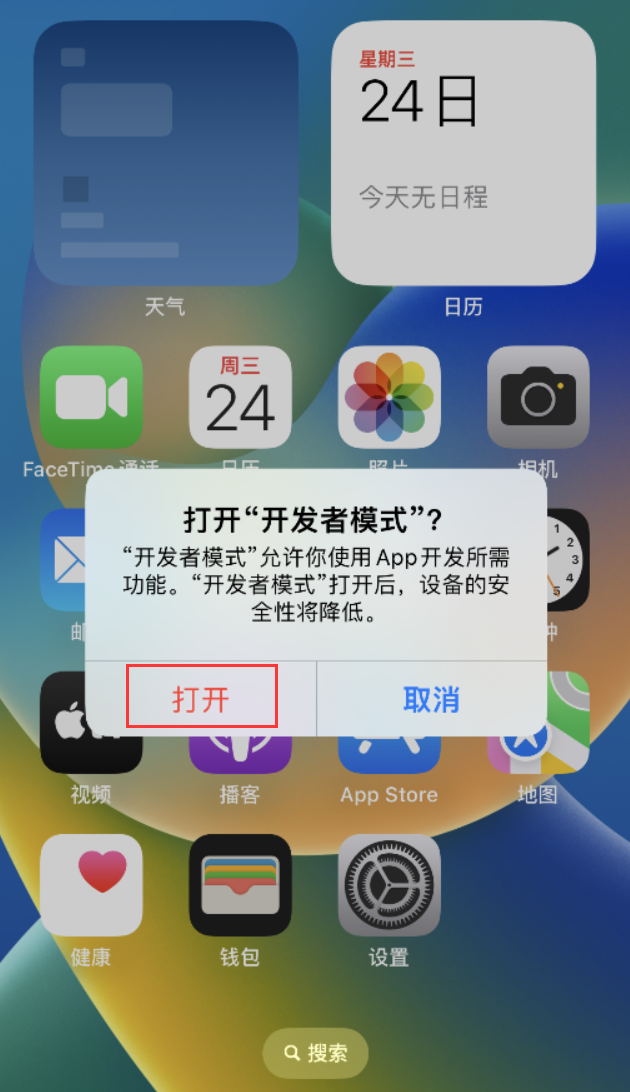河津苹果手机维修分享如何打开开发者模式 