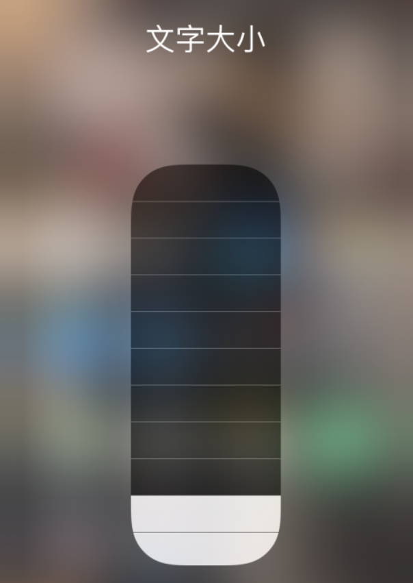 河津苹果手机维修分享小技巧：在 iPhone 控制中心快速调节字体大小 