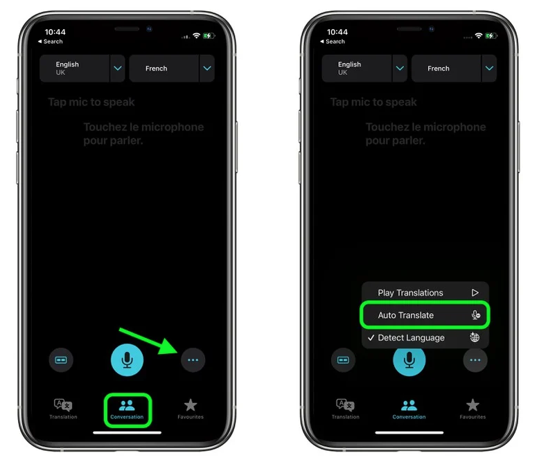河津苹果手机维修分享iOS 15 “翻译” App 新改进 