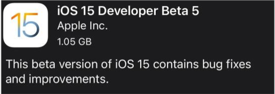 河津苹果手机维修分享如何升级到iOS15.0 beta5 