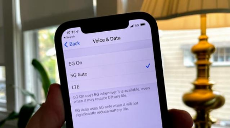 河津苹果手机维修分享iPhone 12如何打开或关闭5G网络 